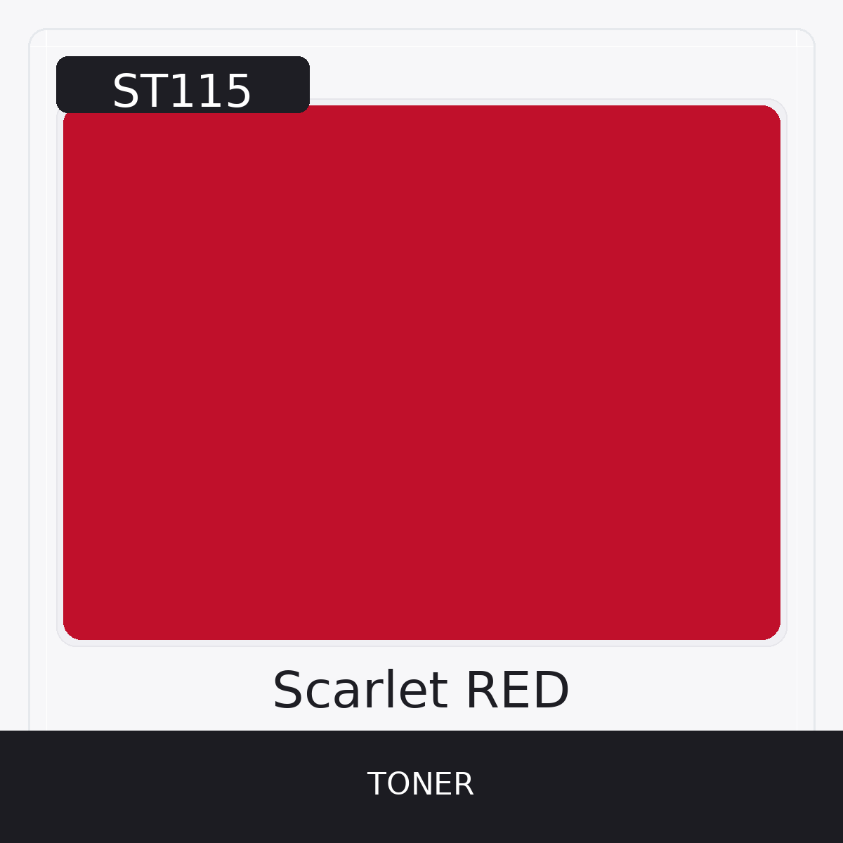 ST115 - SCARLET RED