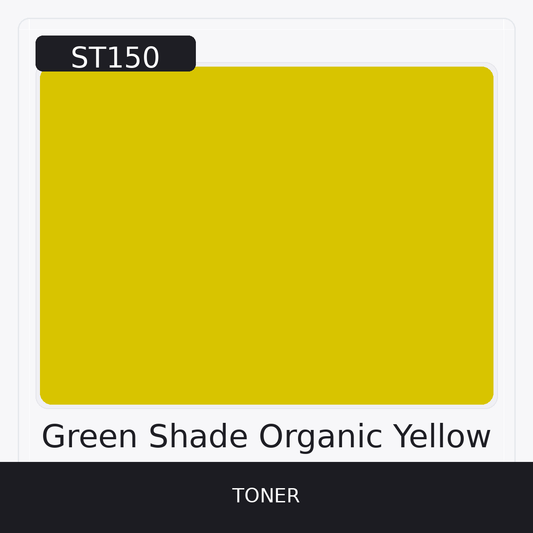 ST150 - GREEN SHADE ORGANIC YELLOW