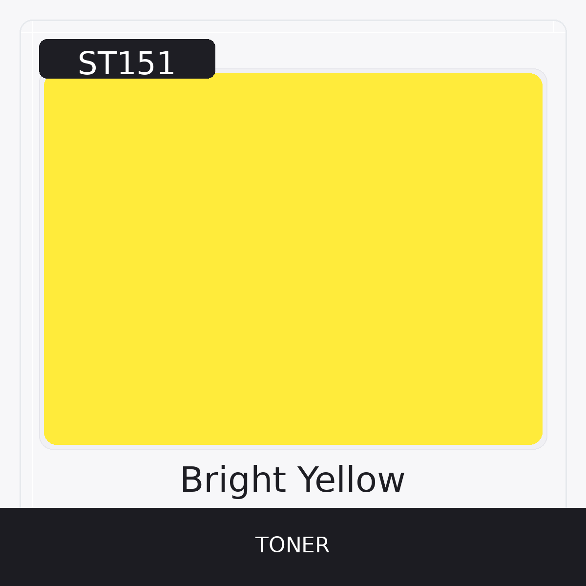 ST151 - BRIGHT YELLOW