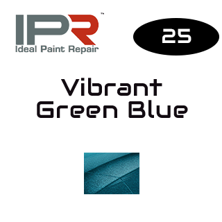 Vibrant Green Blue #25