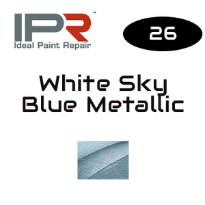 White Sky Blue Metallic #26