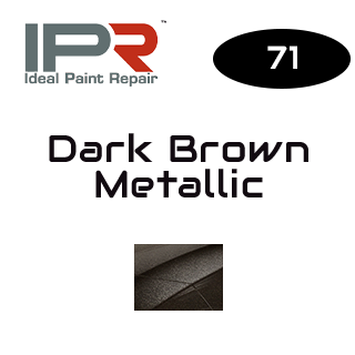 Dark Brown Metallic #71