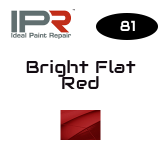 Bright Flat Red #81